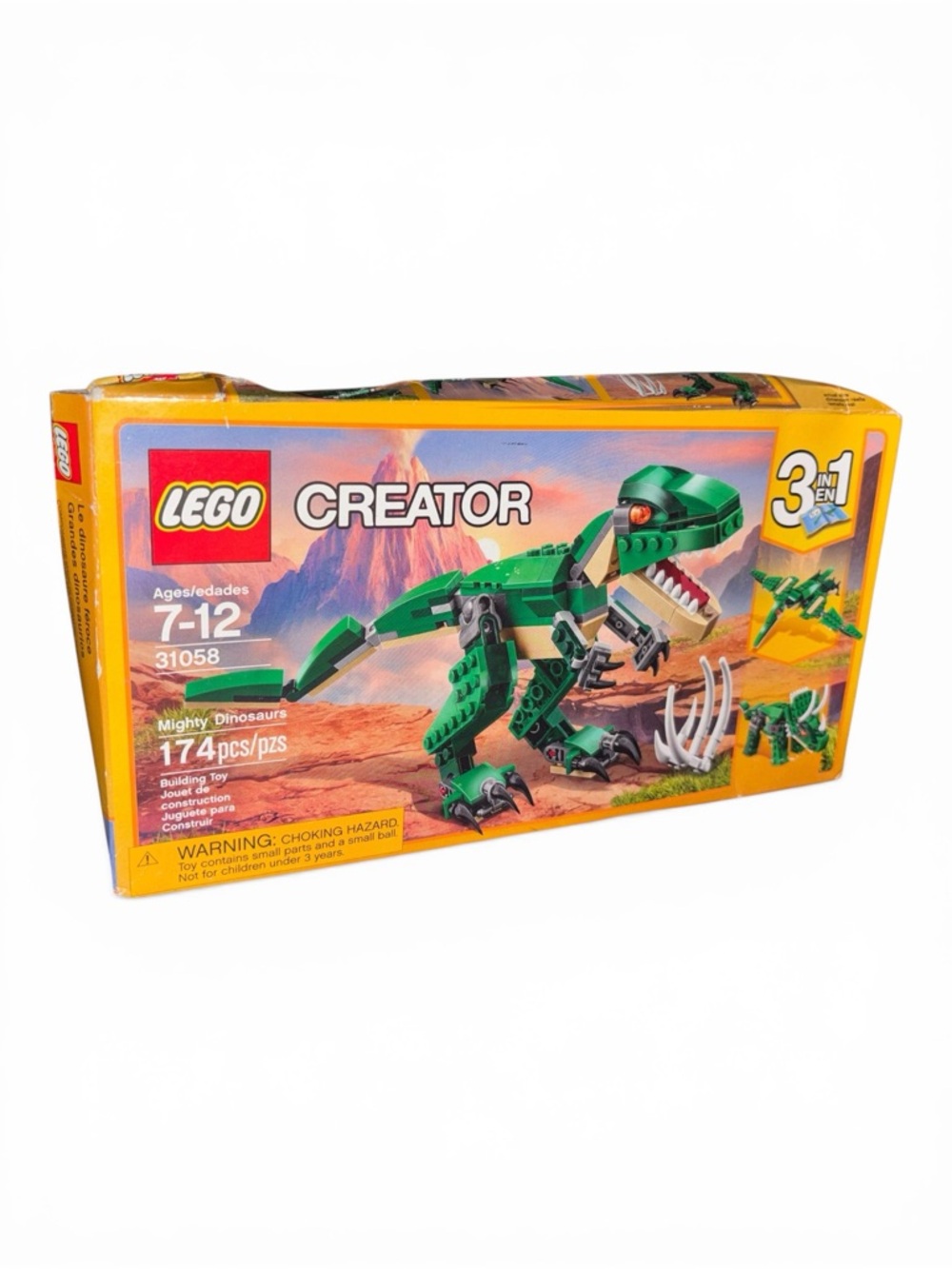 NIB LEGO Creator Mighty Dinosaurs 31058 Build It Yourself Dinosaur Set